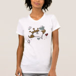 Urban Artistic Crowned  Heart Illustrated Shirt