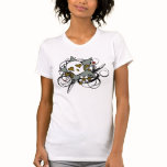 Urban Artistic Skull Star Tattoo t-shirts