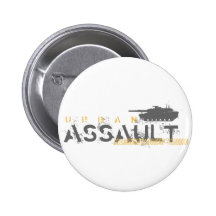 Urban Assault Pinback Button