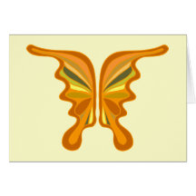 Urban Butterfly Birthday Card