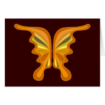Urban Butterfly Party Invitation Card
