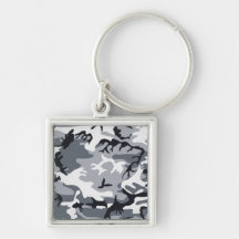 Urban Camouflage Keychain
