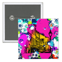 urban city graffiti paint splatter design colourfu buttons