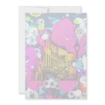 urban city graffiti paint splatter design custom announcement