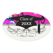 urban city graffiti paint splatter graduation stickers