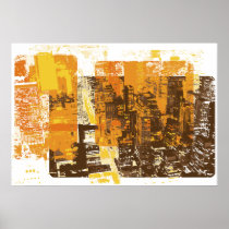 Urban Cityscape Print