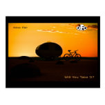 Urban Freedom Outlander Mark II Sunset Postcard