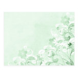 Urban Garden Pastel Postcard