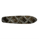 Urban Grunge Metal Skateboard