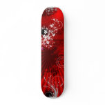 Urban Grunge Red Custom Skate Board