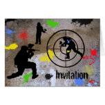 Urban Guerrilla Paintball Greeting Cards