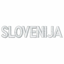 Urban hip fashion Slovenija logo sports jacket