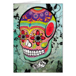Urban Muerte Day of the Dead Illustration Card