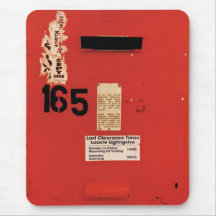 Urban postbox II Decay Mousepads