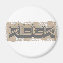 Urban Rider Fridge Magnet