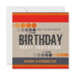 Urban Street Birthday Party Invitation