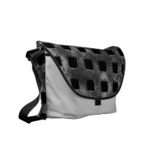 urban texture messenger bag