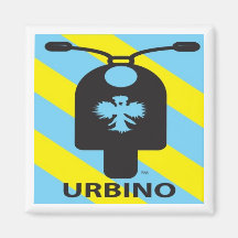 Urbino Scooter Magnet