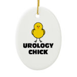 Urology Chick Christmas Tree Ornaments
