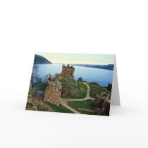 Urquhart Castle, Loch Ness, Scotland Greeting Card