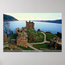 Urquhart Castle, Loch Ness, Scotland Posters