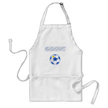 Uruguay cool ball futbol fans La Celeste love Apron