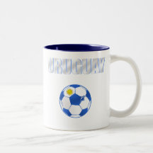 Uruguay cool ball futbol fans La Celeste love Mug