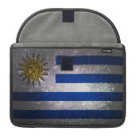 Uruguay Flag Firework Sleeves For MacBooks