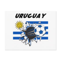 Uruguay Futbol Stationery Postcard