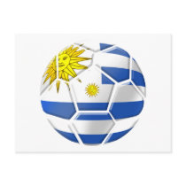 Uruguay La Celeste Uruguayan soccer fans gifts Post Cards
