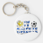 Uruguay Soccer T-shirts and gifts Key Chain