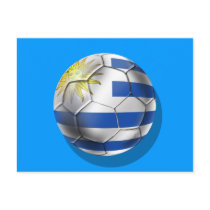 Uruguay Soccer T-shirts and gifts Postcard