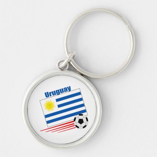 Uruguay Soccer Team Keychain
