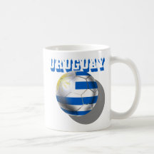Uruguayan flag of Uruguay logo futbol soccer love Mug