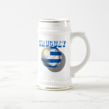 Uruguayan flag of Uruguay logo futbol soccer love Coffee Mug