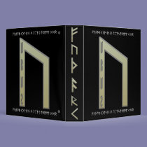 Uruz Rune gold binders