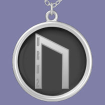 Uruz Rune grey necklaces