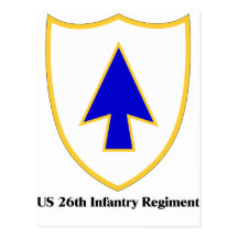 US 26th Infantry Regiment Post Cards