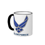 US Air Force Symbol LIGHT Mugs