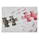 US and Chinese money Greeting Card