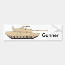 US Army M1A1 Abrams Bumper Stickers