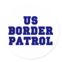 US Border Patrol Sticker