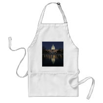 US Capitol Building Night Apron