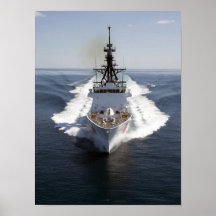 US Coast Guard Cutter Waesche Print