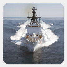 US Coast Guard Cutter Waesche Stickers