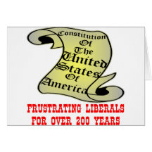 US Constitution Frustrating Liberals Over 200 Year Greeting Card