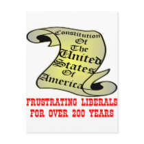 US Constitution Frustrating Liberals Over 200 Year Postcards