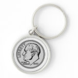 US Dime Ten Cents keychains