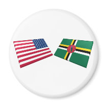 US & Dominica Flags