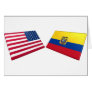 US & Ecuador Flags